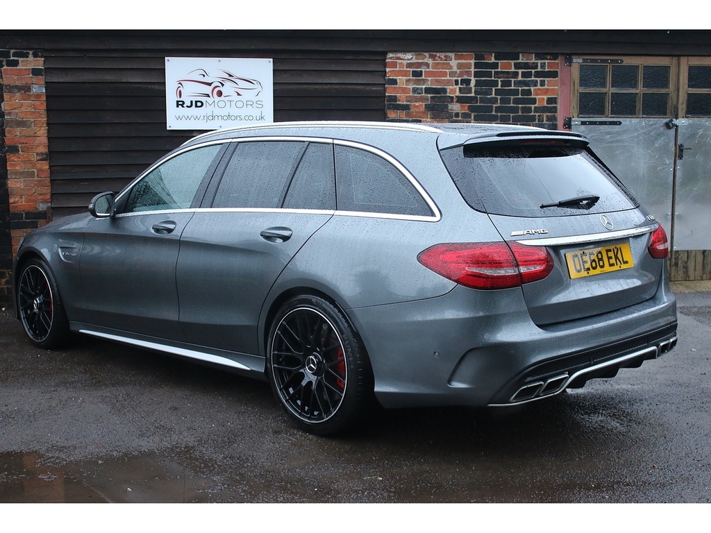 Mercedes-Benz C Class C63 V8 Biturbo Amg S U318 Ulez OE68EKL Grey #5