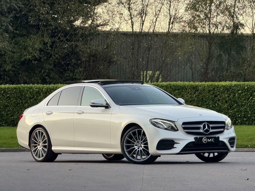 Mercedes-Benz E Class 2.0 E220d Amg Line Premium Plus G-tronic Euro 6 White