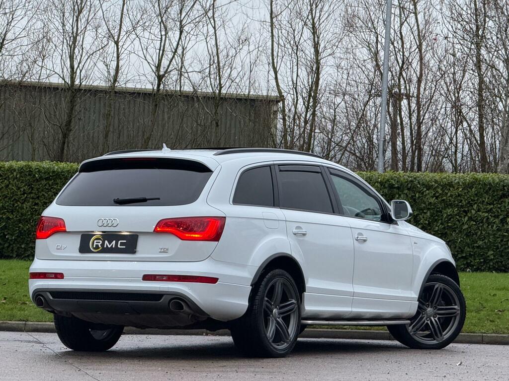 Audi Q7 3.0 Tdi V6 S Line Plus Tiptronic Quattro Euro 5 S White #3