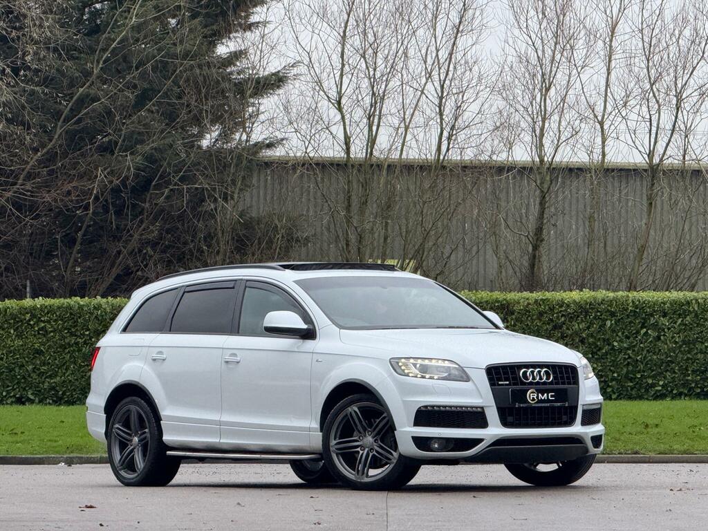 Audi Q7 3.0 Tdi V6 S Line Plus Tiptronic Quattro Euro 5 S White