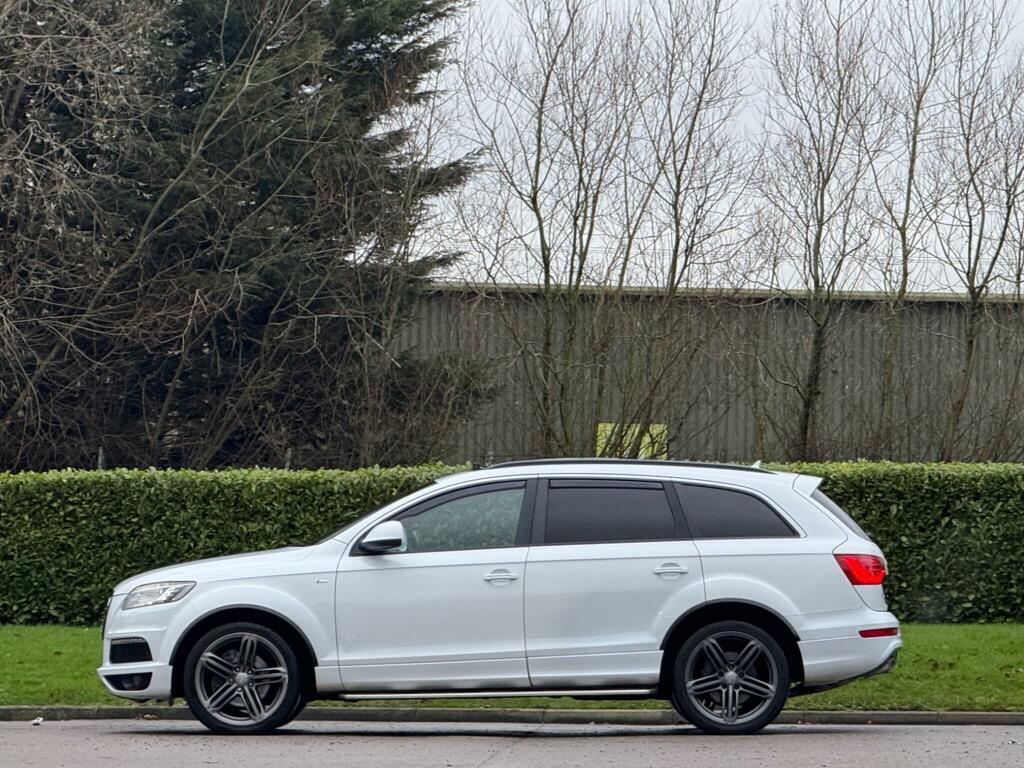 Audi Q7 3.0 Tdi V6 S Line Plus Tiptronic Quattro Euro 5 S White #4