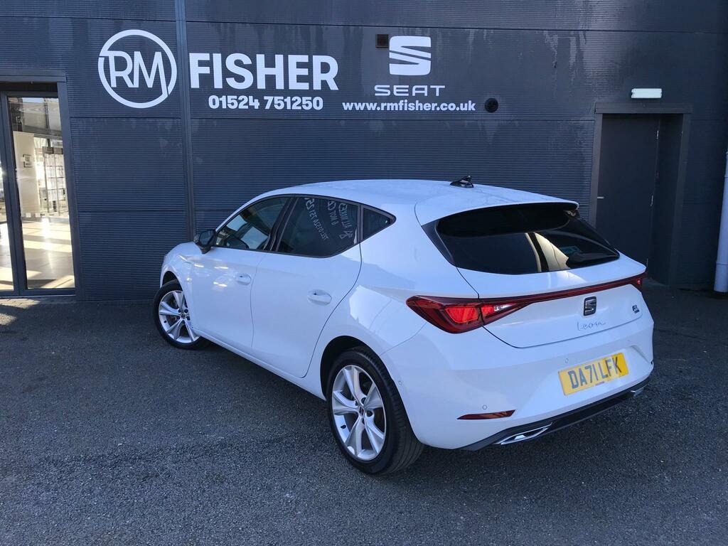 Seat Leon 1.4 Ehybrid 12.8Kwh Fr Dsg Euro 6 Ss DA71LFK White #4