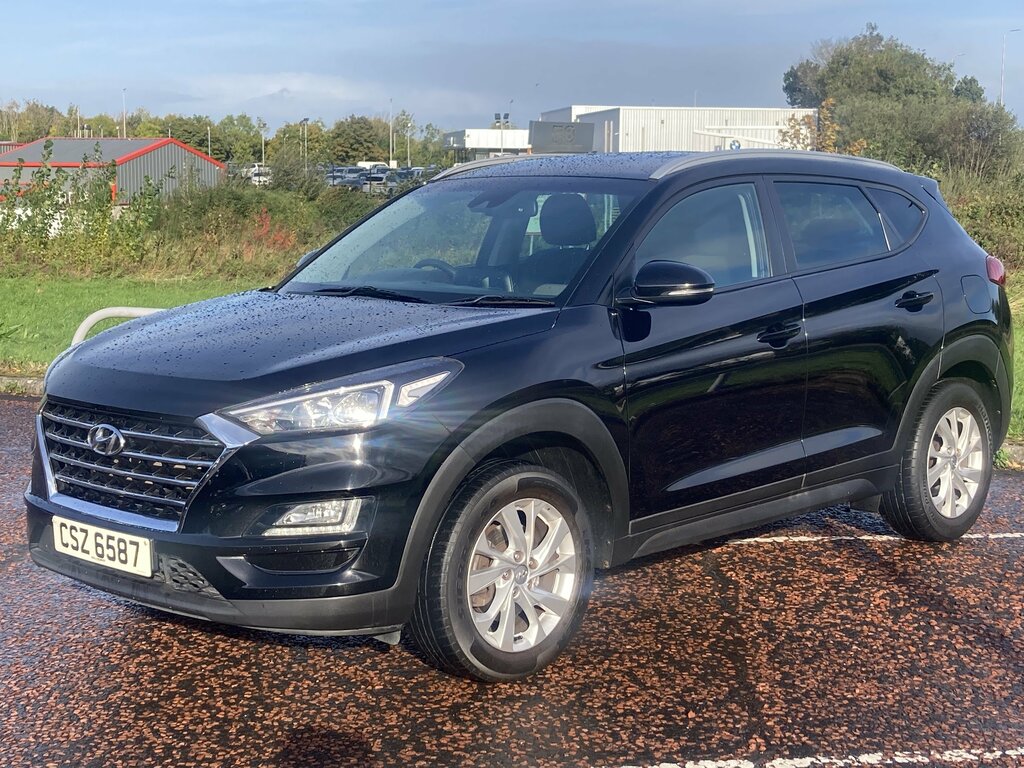 Hyundai Tucson 2018 Hyundai Tucson 1.6 Gdi Se Nav CSZ6587 Black #2