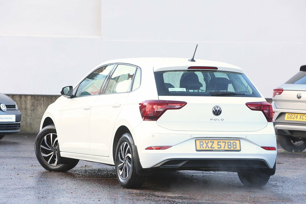 Volkswagen Polo 2022 Volkswagen Polo 1.0 Life 80 Ps RXZ5788 White #3