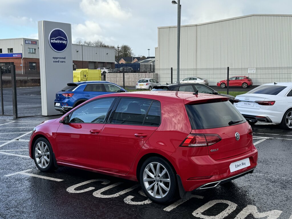 Volkswagen Golf 2020 Volkswagen Golf Gt 1.5 Tsi 150Ps Dsg AYZ3106 Red #5