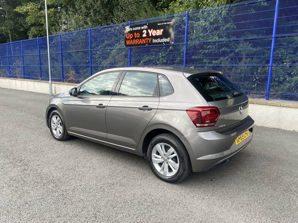 Volkswagen Polo 2019 Volkswagen Polo 1.0 Tsi Se Dsg GF69LFG Grey #5
