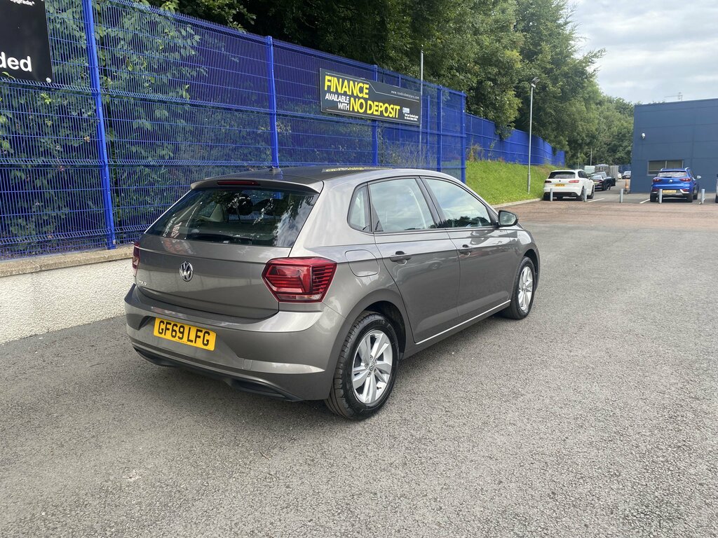 Volkswagen Polo 2019 Volkswagen Polo 1.0 Tsi Se Dsg GF69LFG Grey #3