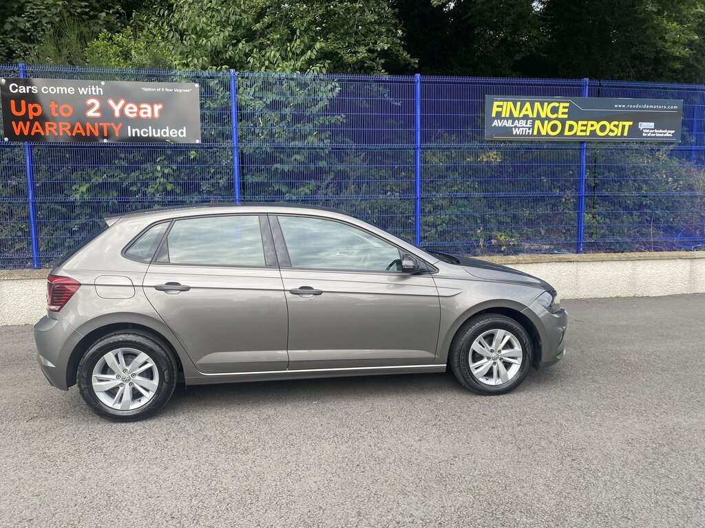 Volkswagen Polo 2019 Volkswagen Polo 1.0 Tsi Se Dsg GF69LFG Grey #2