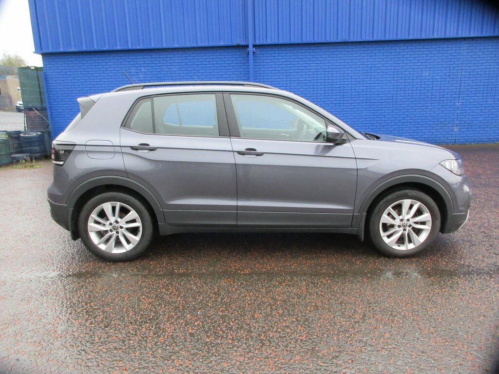Volkswagen T-Cross 2022 Volkswagen T-cross 1.0 Se Tsi Dsg FSZ8290 Grey #2