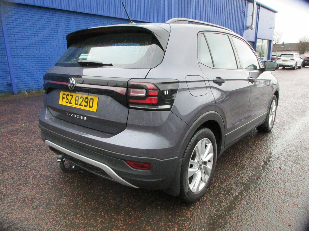 Volkswagen T-Cross 2022 Volkswagen T-cross 1.0 Se Tsi Dsg FSZ8290 Grey #3