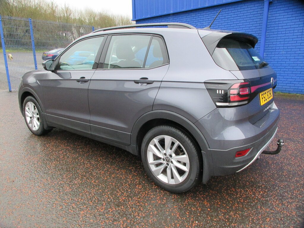 Volkswagen T-Cross 2022 Volkswagen T-cross 1.0 Se Tsi Dsg FSZ8290 Grey #6