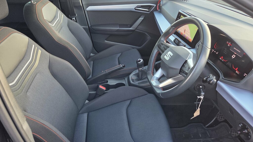 Seat Ibiza 2024 Seat Ibiza 1.0 Ecotsi Fr TXZ5011 Black #6