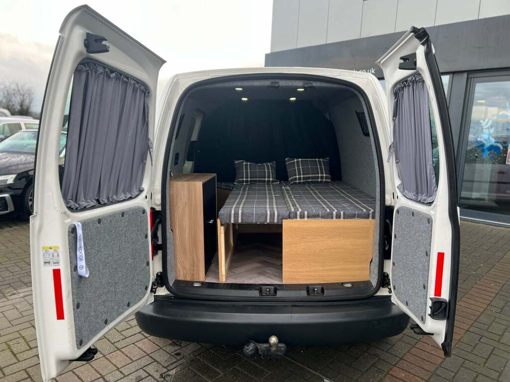Volkswagen Caddy Camper C20 Tdi Camper White #40