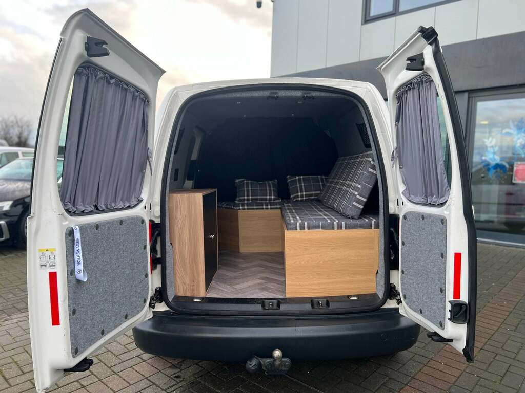 Volkswagen Caddy Camper C20 Tdi Camper White #2