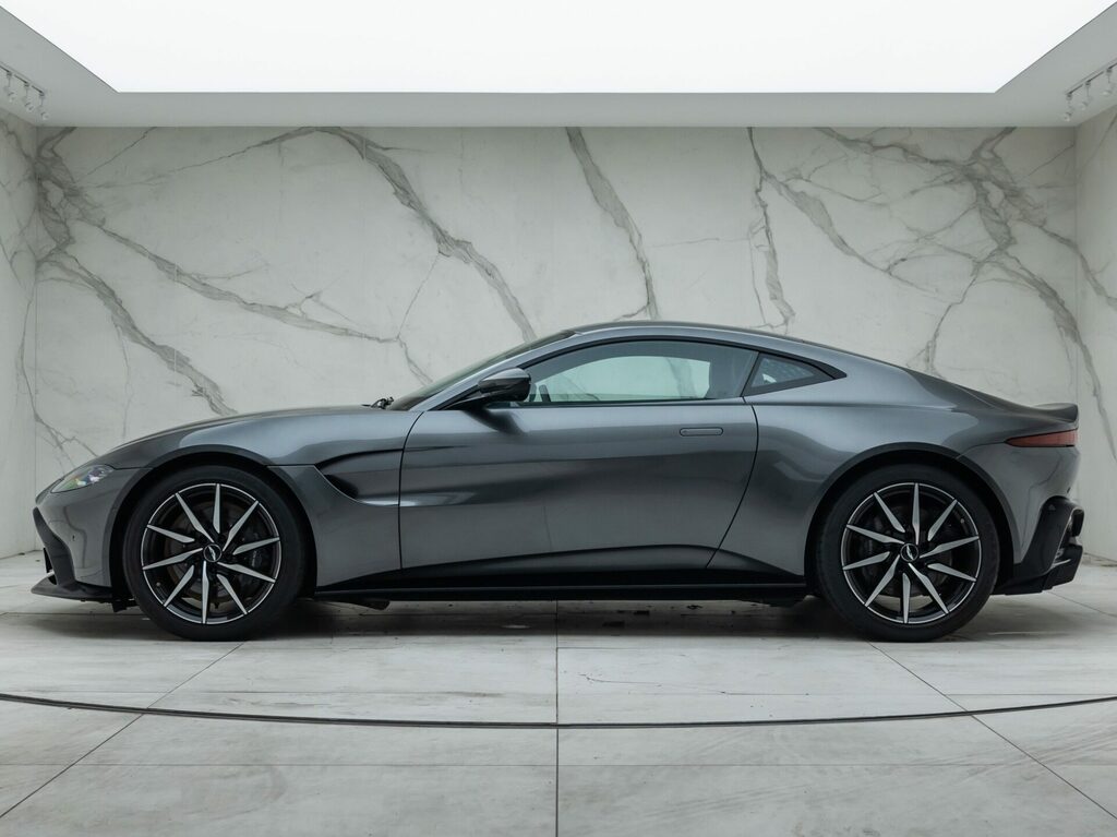 Aston Martin V8 Zf 8 Speed Silver #5