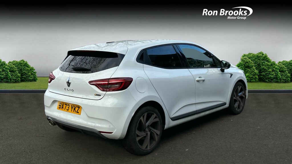 Renault Clio 1.0 Tce Rs Line Euro 6 S BA73YKZ White #2