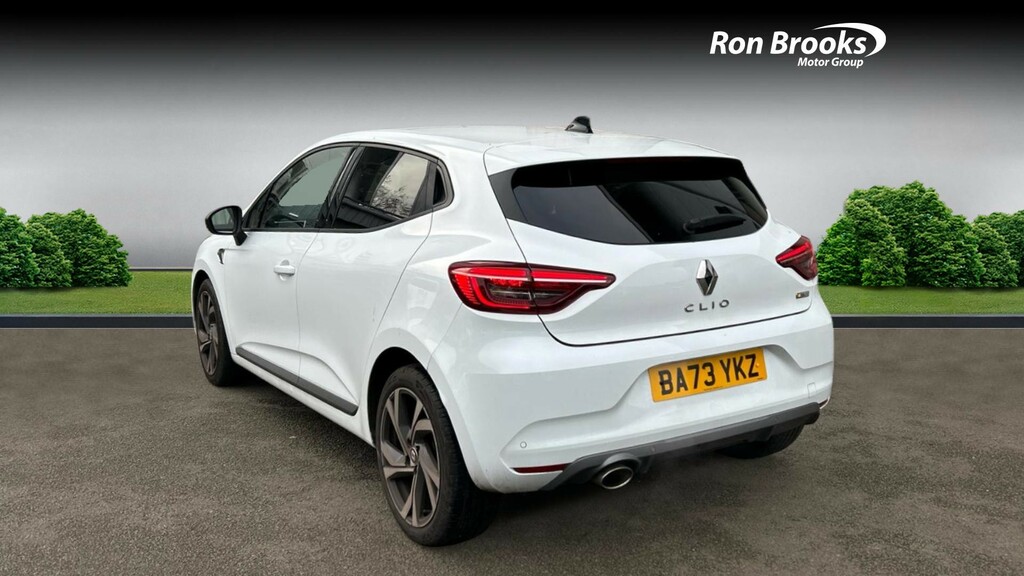 Renault Clio 1.0 Tce Rs Line Euro 6 S BA73YKZ White #4