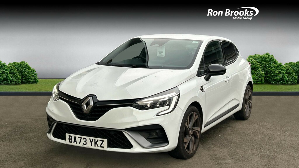 Renault Clio 1.0 Tce Rs Line Euro 6 S BA73YKZ White #3