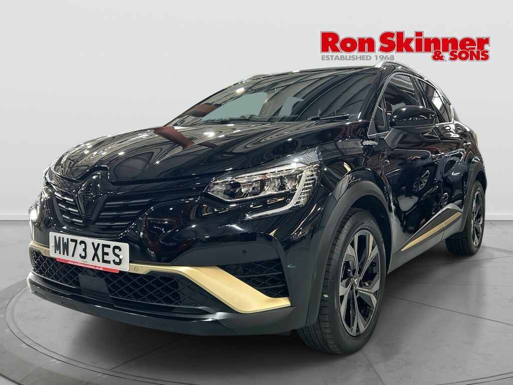 Renault Captur 1.6 E-tech 9.8Kwh E-tech Engineered Suv MW73XES Black #2