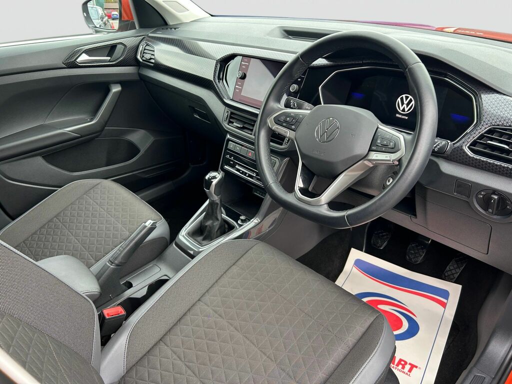 Volkswagen T-Cross 1.0 Tsi Sel Suv Euro 6 Ss 11 KN72CUY Orange #5