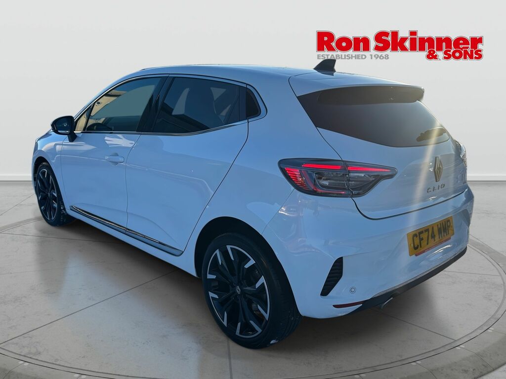 Renault Clio 1.0 Tce Techno Hatchback Euro 6 CF74WMP White #3