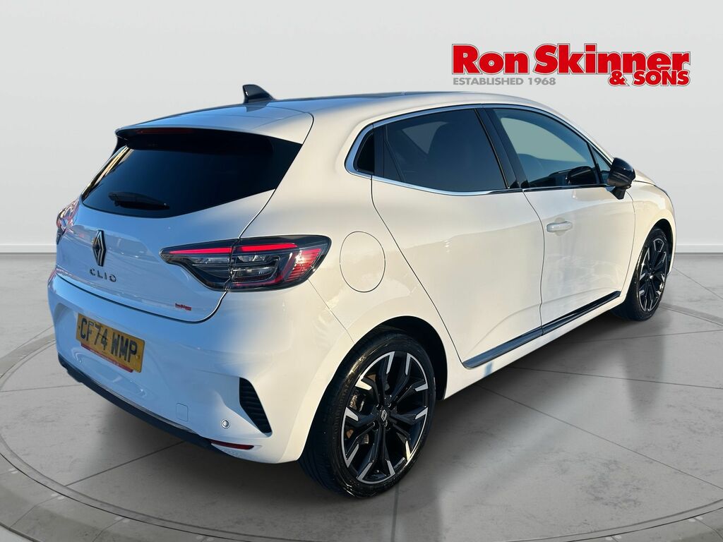Renault Clio 1.0 Tce Techno Hatchback Euro 6 CF74WMP White #4