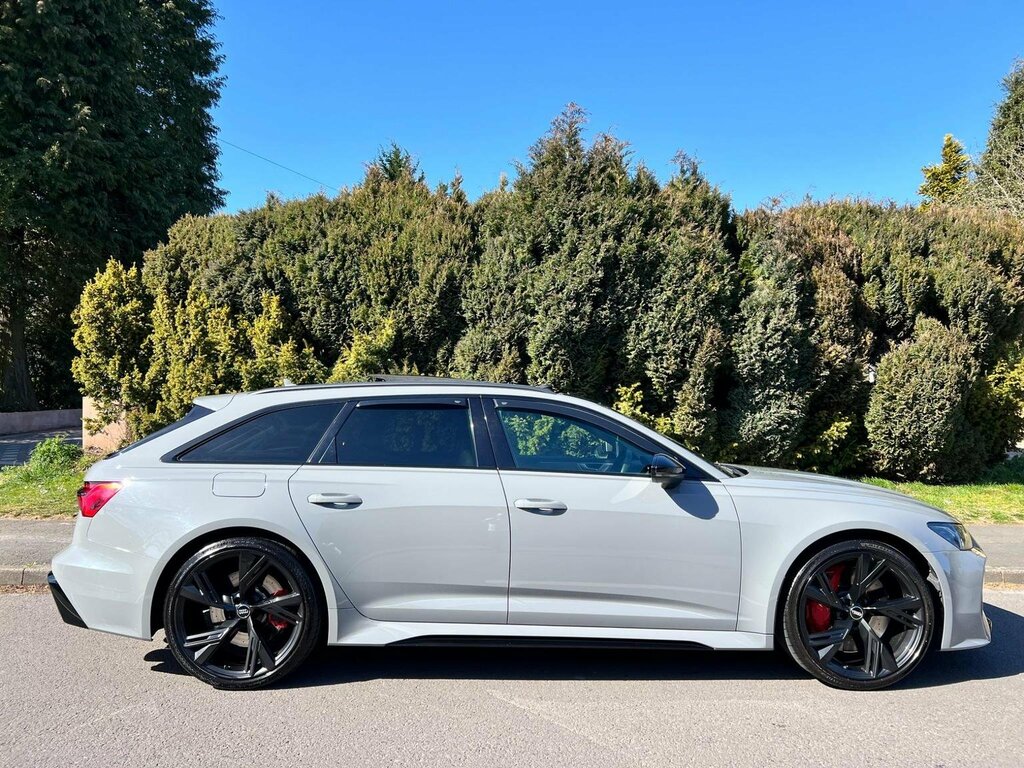 Audi RS6 Avant 4.0 Tfsi V8 Launch Edition Tiptronic Quattro Euro BD69BKL Grey #2