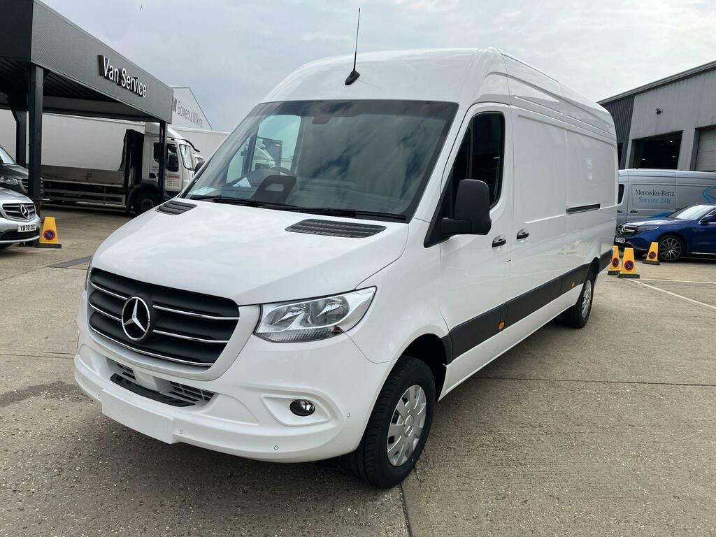 Mercedes-Benz Sprinter 2.0 315 Cdi Pro Rwd L3 H2 Euro 6 Ss  White #4