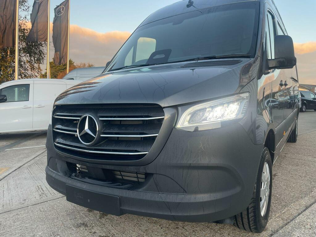 Mercedes-Benz Sprinter 2.0 315 Cdi Hd Pro Rwd L3 H2 Euro 6 Ss  Grey #4