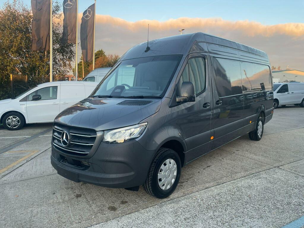 Mercedes-Benz Sprinter 2.0 315 Cdi Hd Pro Rwd L3 H2 Euro 6 Ss  Grey #6