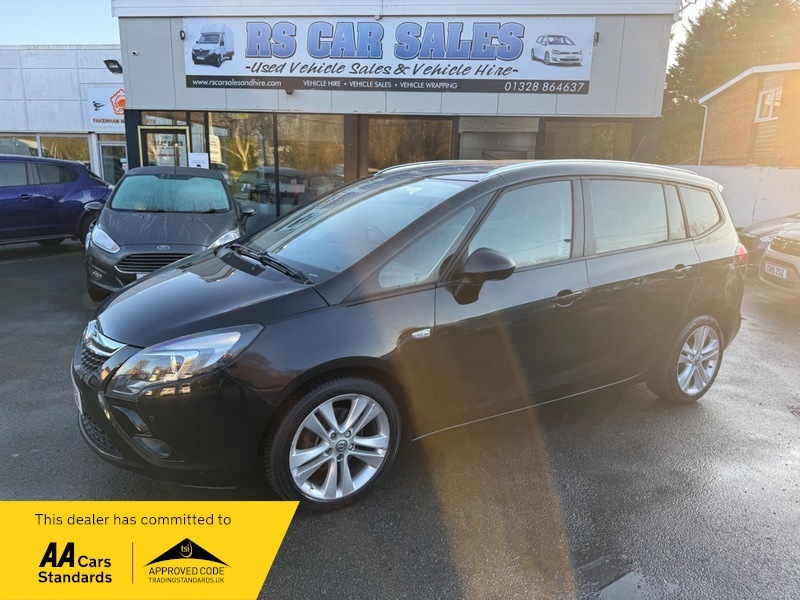 Vauxhall Zafira Sri Black