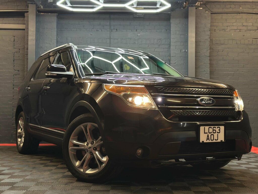 Ford Explorer Suv 3.5 Xlt 4Wd 7 Seats Left Hand Stow Go 2013 Black #1