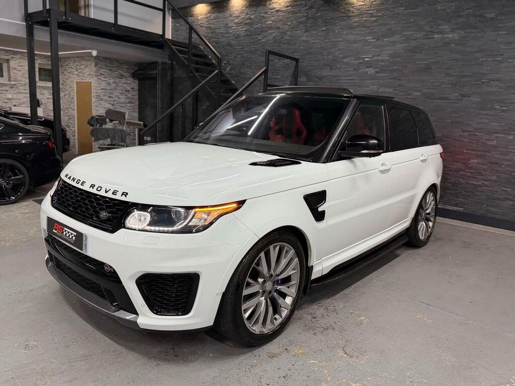 Land Rover Range Rover Sport 5.0 V8 Svr 4Wd Euro 6 Ss 201565 White #5