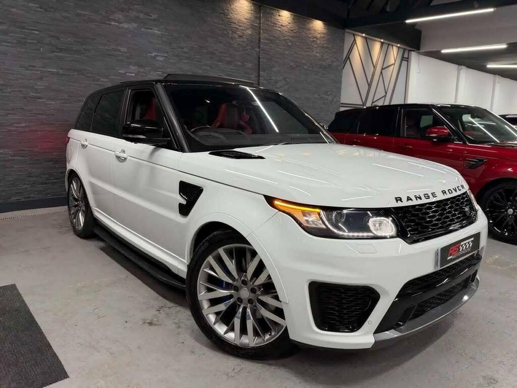 Land Rover Range Rover Sport 5.0 V8 Svr 4Wd Euro 6 Ss 201565 White