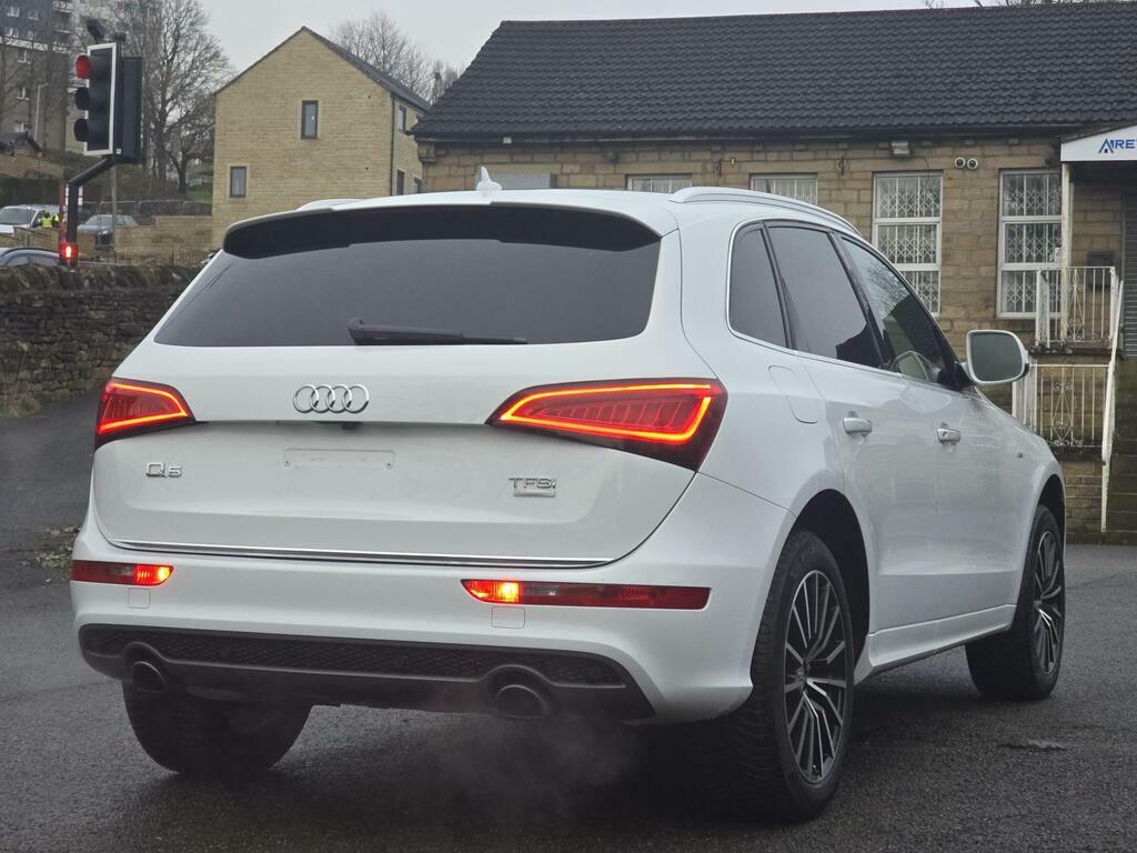 Audi Q5 2.0 Tfsi S Line Plus Suv White #4
