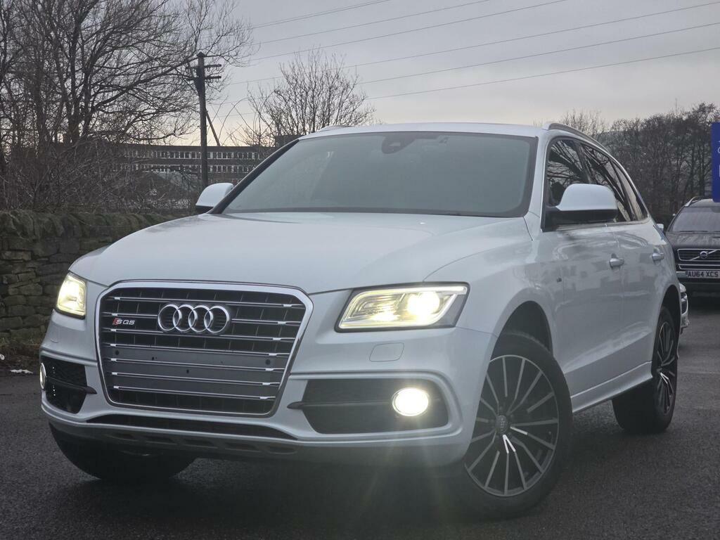 Audi Q5 2.0 Tfsi S Line Plus Suv White #2