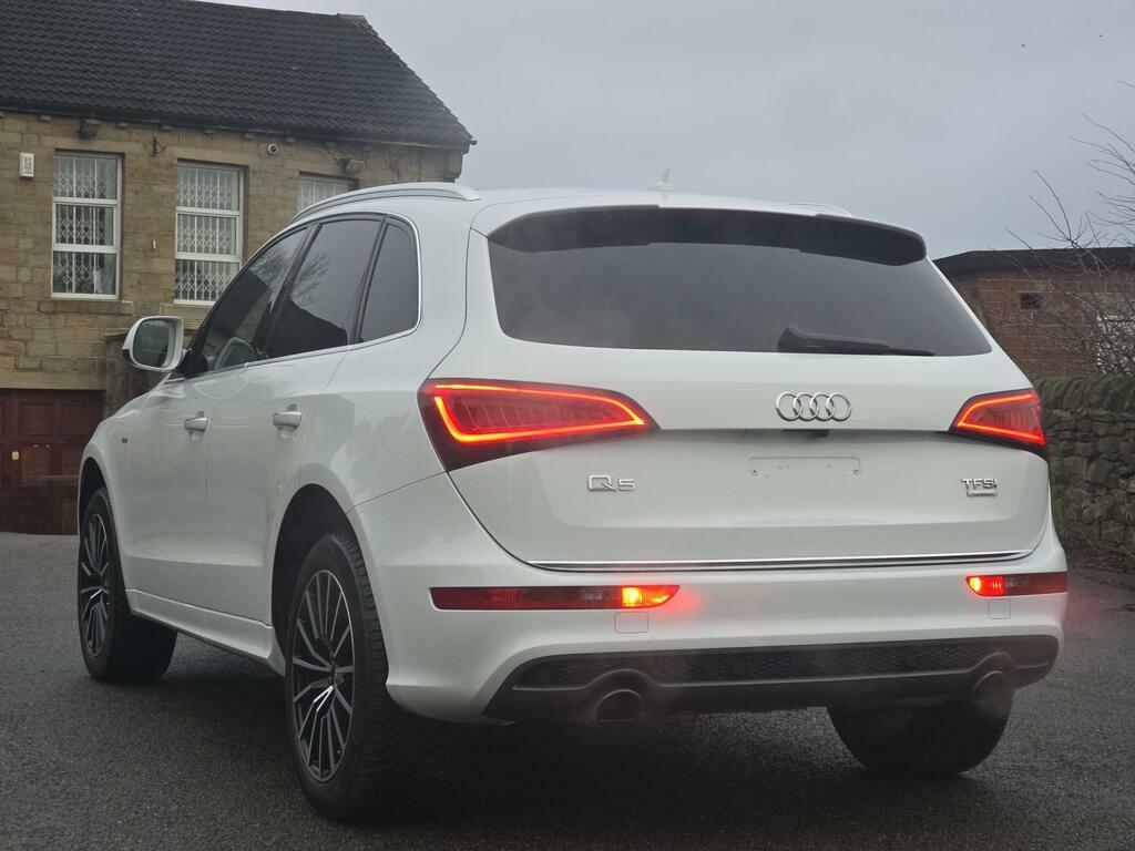 Audi Q5 2.0 Tfsi S Line Plus Suv White #3