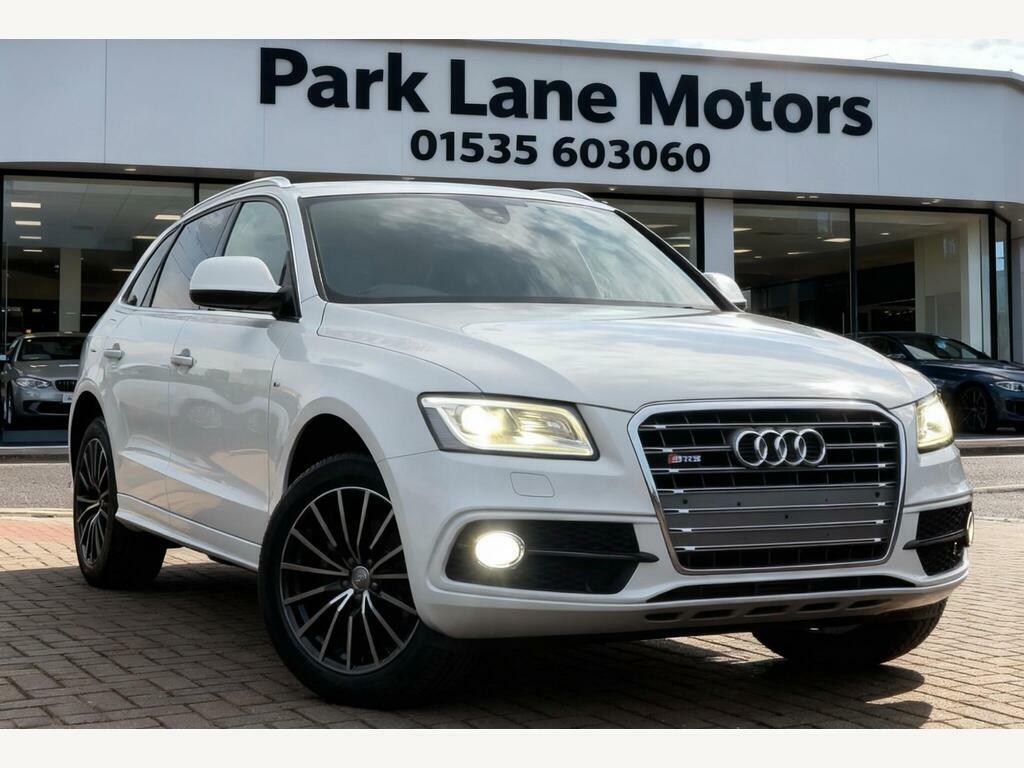 Audi Q5 2.0 Tfsi S Line Plus Suv White