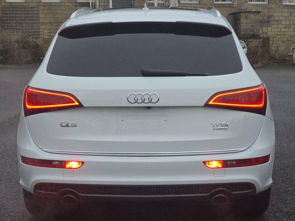 Audi Q5 2.0 Tfsi S Line Plus Suv White #5