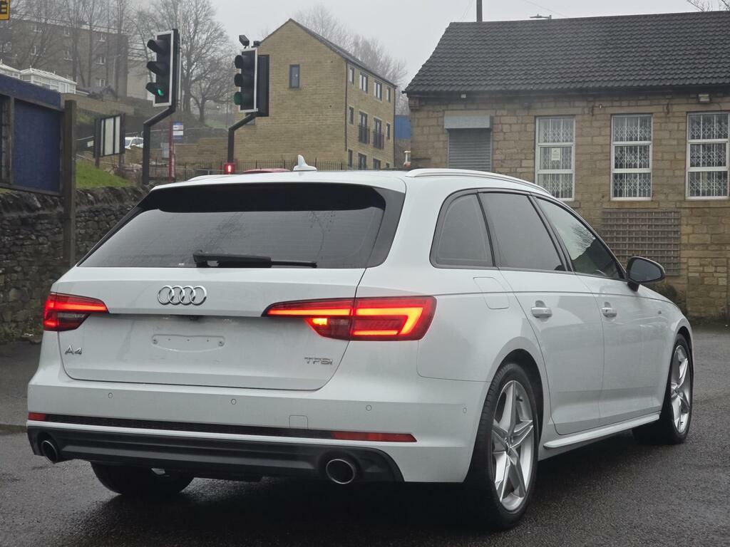 Audi A4 Avant 2.0 Tfsi S Line Estate White #6