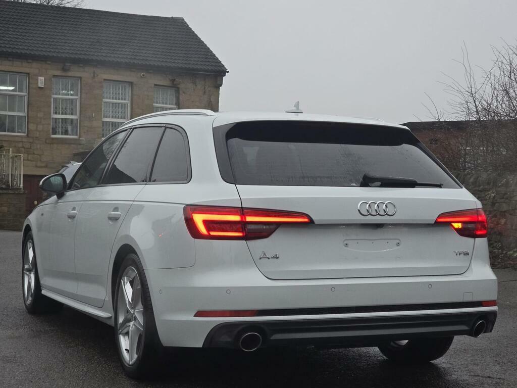 Audi A4 Avant 2.0 Tfsi S Line Estate White #5