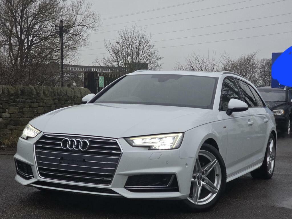 Audi A4 Avant 2.0 Tfsi S Line Estate White #2