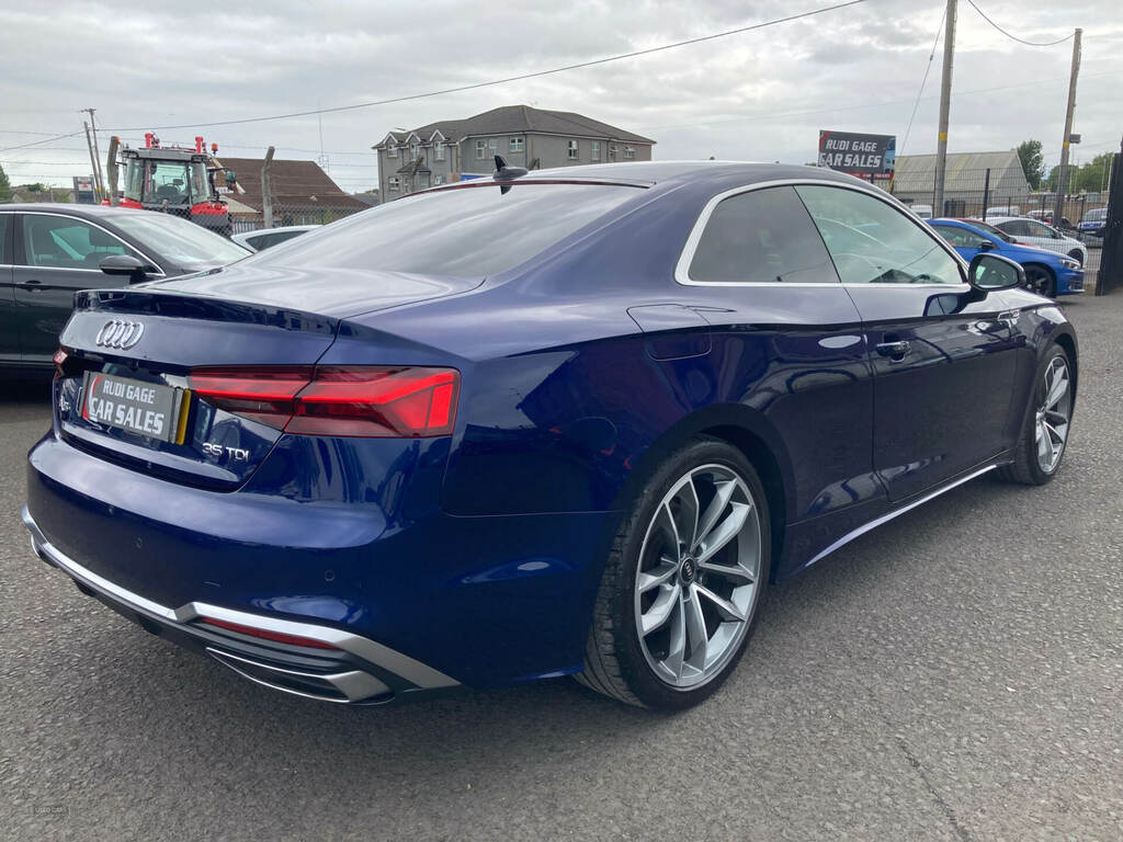 Audi A5 35 Tdi S Line S Tronic GY21XHU Blue #6