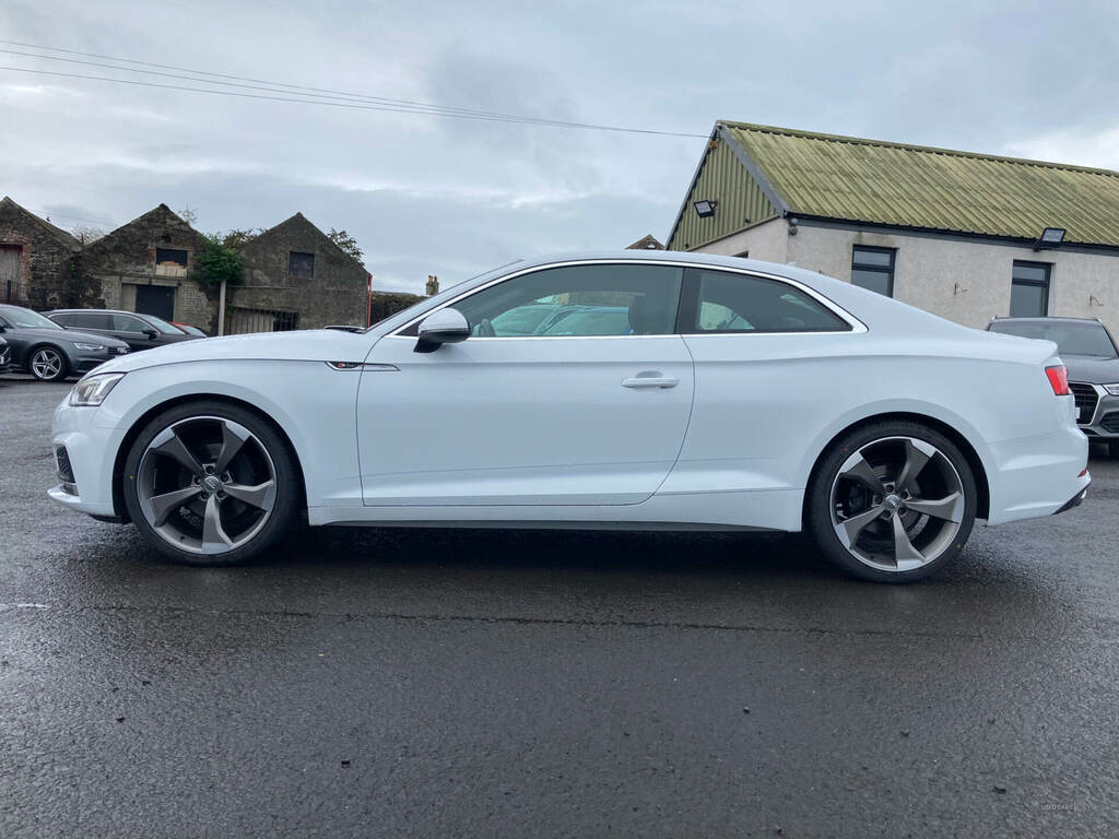 Audi A5 2.0 Tdi Ultra S Line White #5