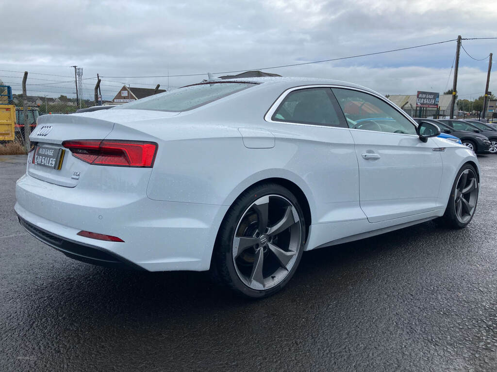 Audi A5 2.0 Tdi Ultra S Line White #6