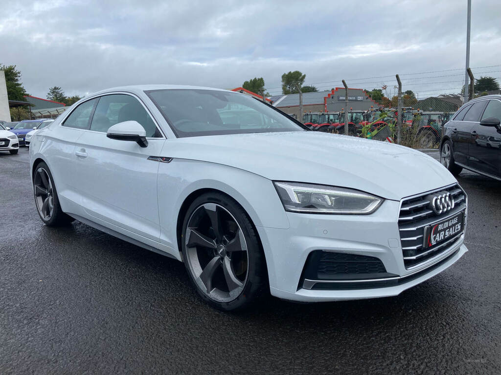 Audi A5 2.0 Tdi Ultra S Line White
