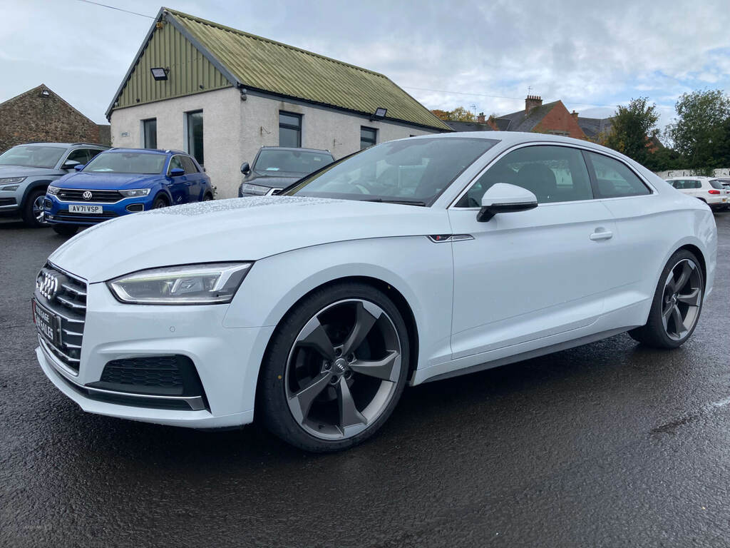 Audi A5 2.0 Tdi Ultra S Line White #4