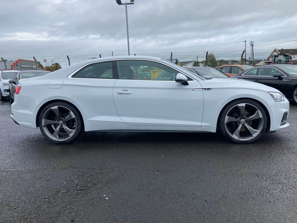 Audi A5 2.0 Tdi Ultra S Line White #2