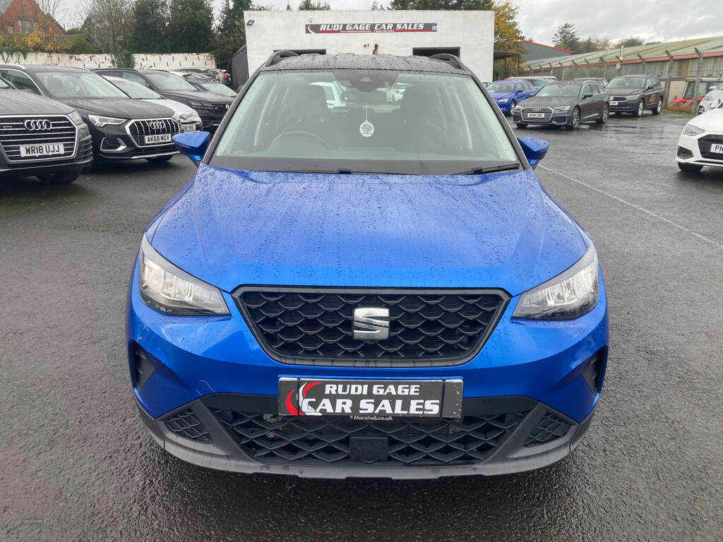 Seat Arona 1.0 Tsi 110 Se Technology Dsg OV71FNA Blue #2