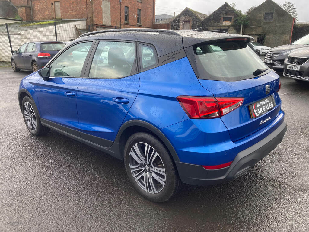 Seat Arona 1.0 Tsi 110 Se Technology Dsg OV71FNA Blue #5